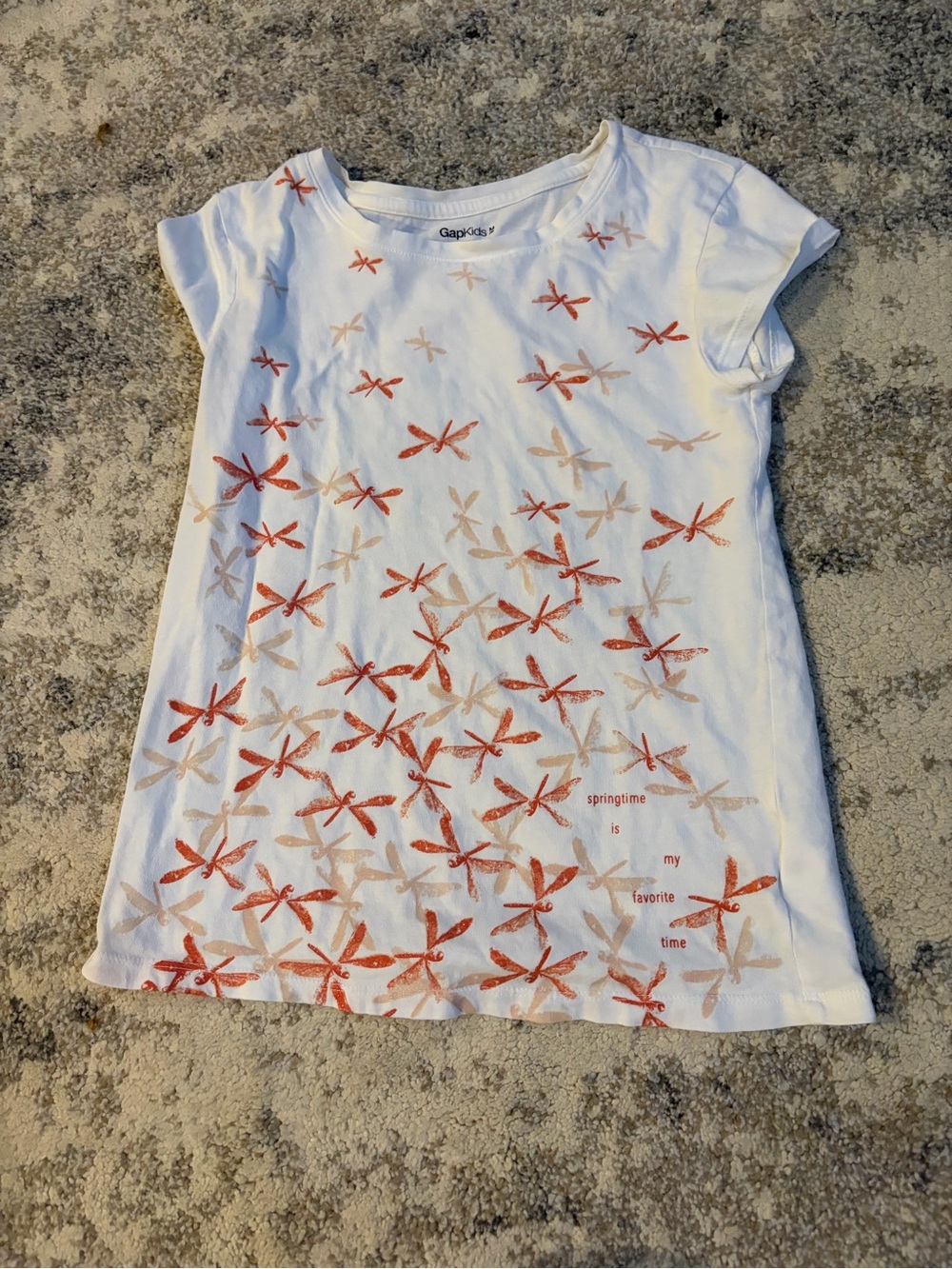 Gap kids size 8 dragonfly shirt